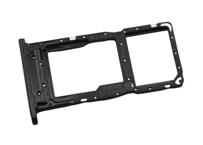OEM HONOR 9S REPLACEMENT BLACK MICRO SD DUAL SIM CARD HOLDER TRAY