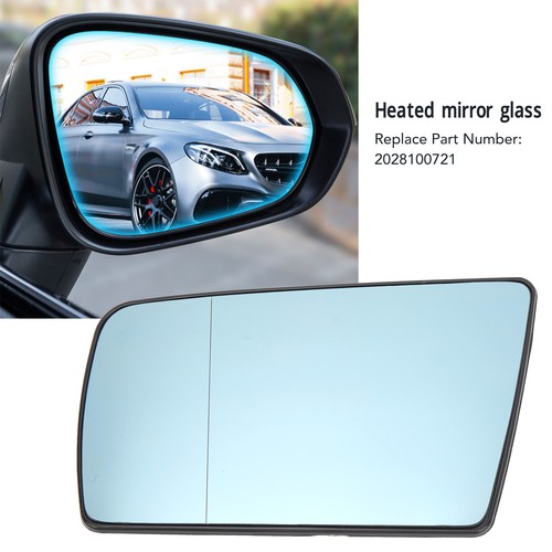 ZDETGU Left Side Heated Mirror Glass Replacement For C220 C230 C280 C36 SL500 - Picture 3 of 12