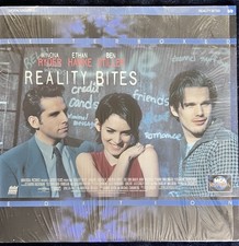 Reality Bites 1994  Widescreen Laserdisc  Ethan Hawke  Ben Stiller  in shrink