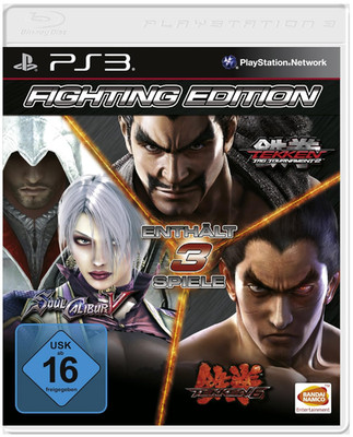 Fighting Edition Tekken Soul Calibur - PS3 mit Anleitung / Zustand: Sehr Gut