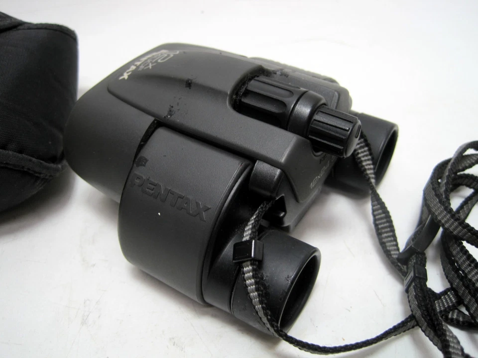 PENTAX 12x24 Binoculars 24UCF 5 degree Compact with Strap & Soft Case - Image 3 of 4