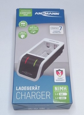 Ansmann NiMH Ladegerät Comfort Mini USB 1001-0091