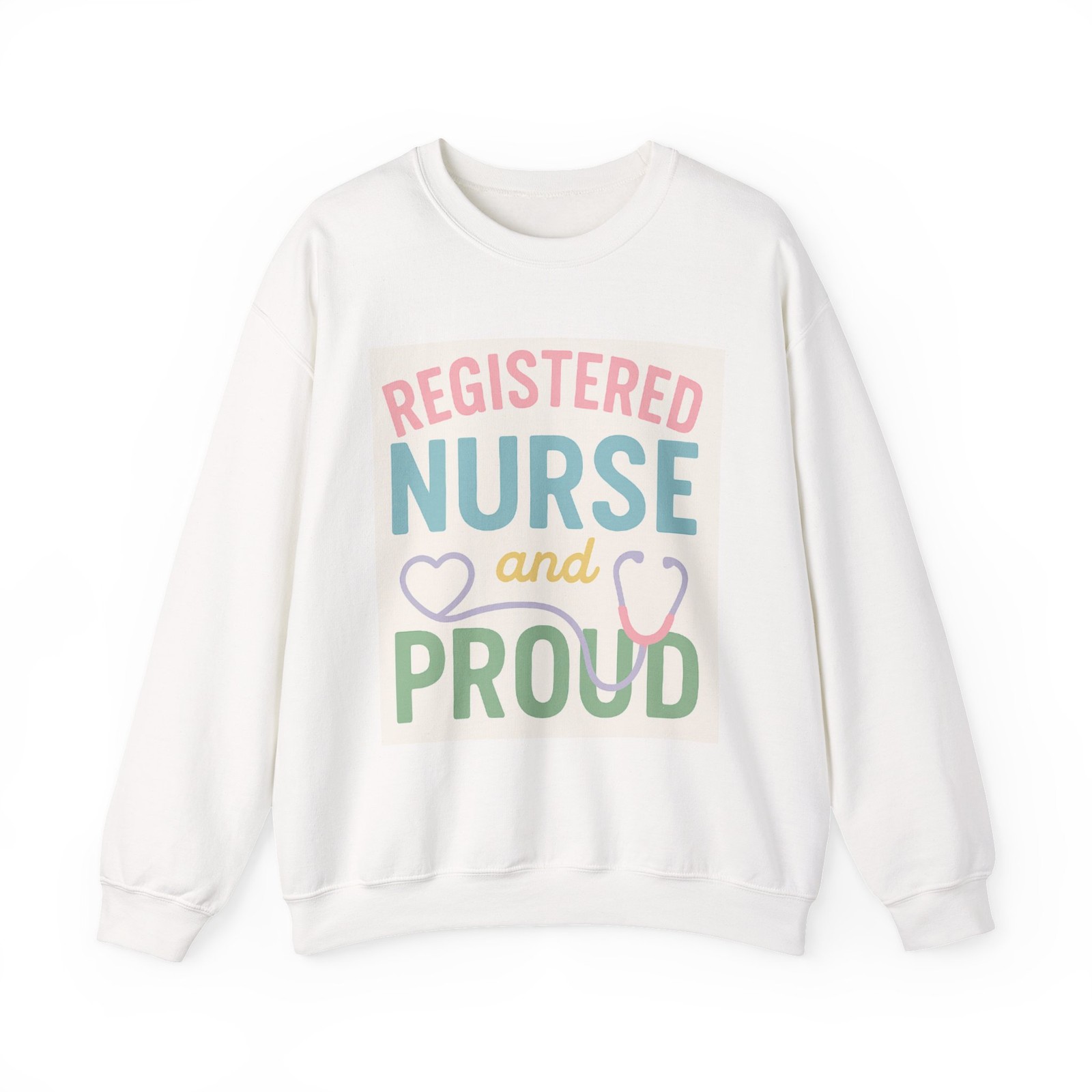 Registered Nurse Proud Crewneck Sweatshirt