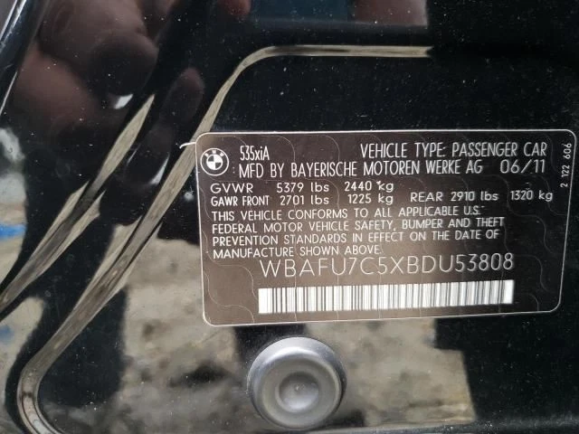 Automatic Transmission 8 Speed AWD Thru 02/29/12 Fits 11-12 BMW 535i GT 603441 - Image 2 of 4