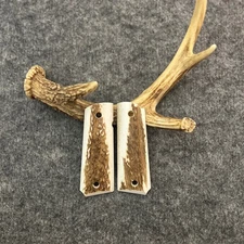1911 Elk Custom Handmade Pistol Grip Fits Standard Government & Commander Models