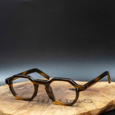 Cubitts Belvedere Brille Brillengestell klar blau - reflektierende entspiegelte Gläser