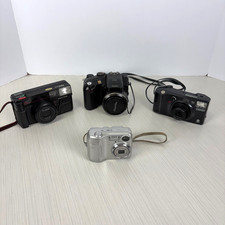 Lot Of 4 Cameras For PARTS OR REPAIR ONLY Read Description
