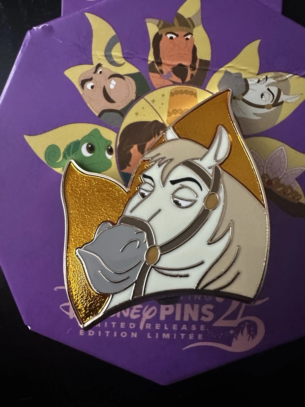 Disney Parks 2025 Tangled 15th Anniversary Mystery Box Pin - Maximus Horse