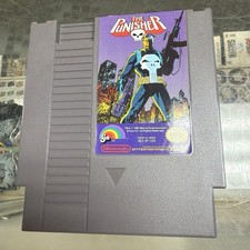 The Punisher (Nintendo, NES) Authentic Tested Working Cartridge Only