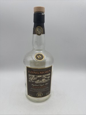 Longhorn Highland Single Malt Scotch Whiskey Empty Bottle 750 ml