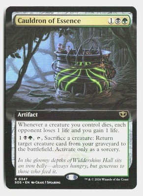 Cauldron of Essence (Extended Art) 347 Magic: The Gathering
