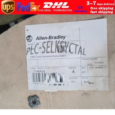 1786-RG6   AB Sealed ControlNet Coaxial 1000 Feet Cable US Free Tax *pt