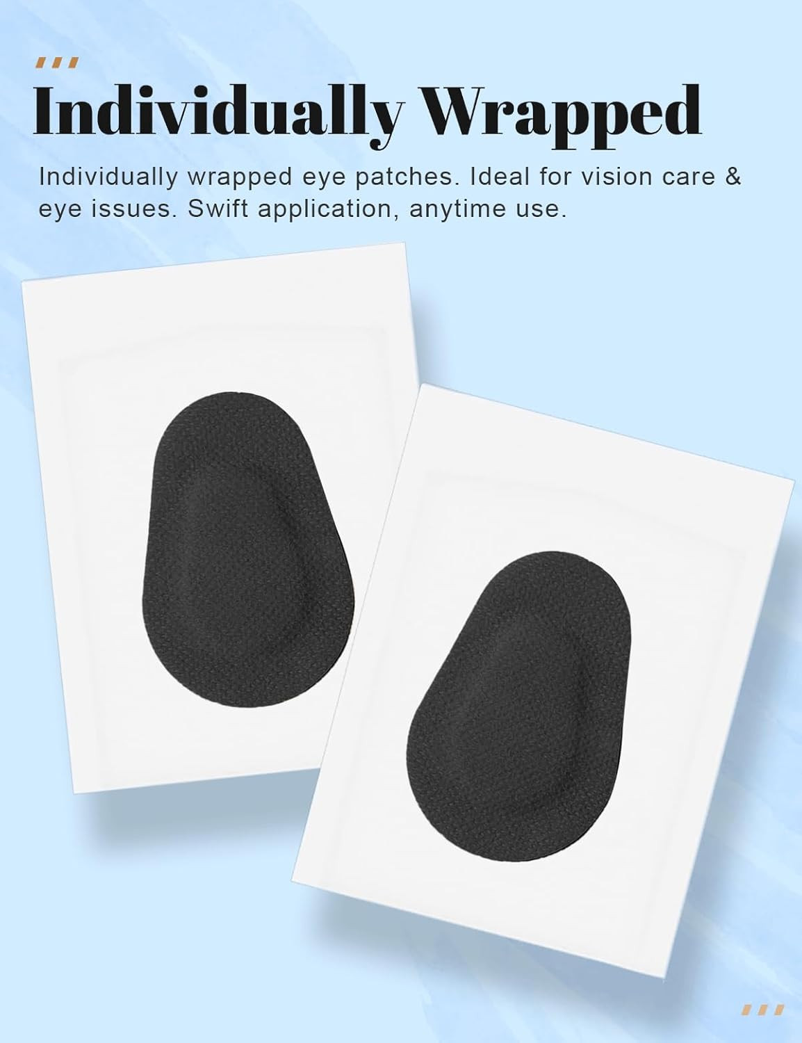 20 Pcs Adhesive Eye Patches for Adults, Medical Eye Patch Disposable Breathable 