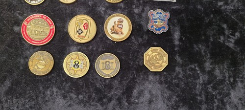 12 Different USMC United States Marine Corps Challenge Coins - Picture 6 of 6