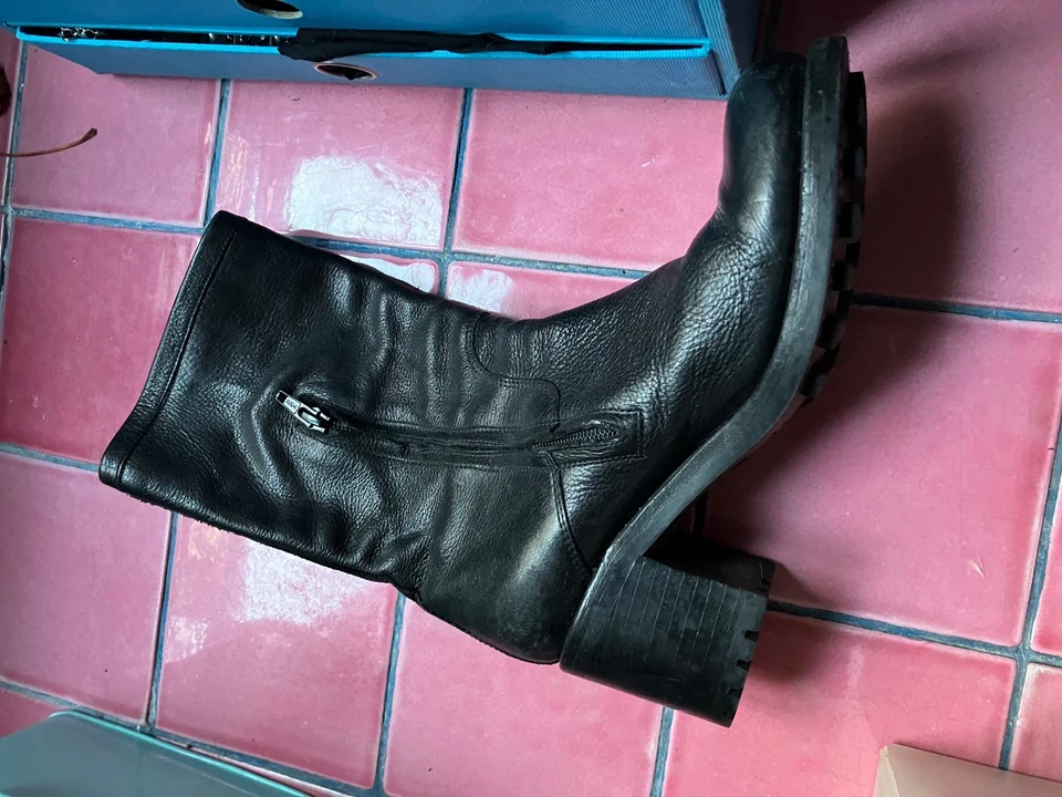 Bottines cuir noir FREE LANCE taille 37 - Photo 2/4