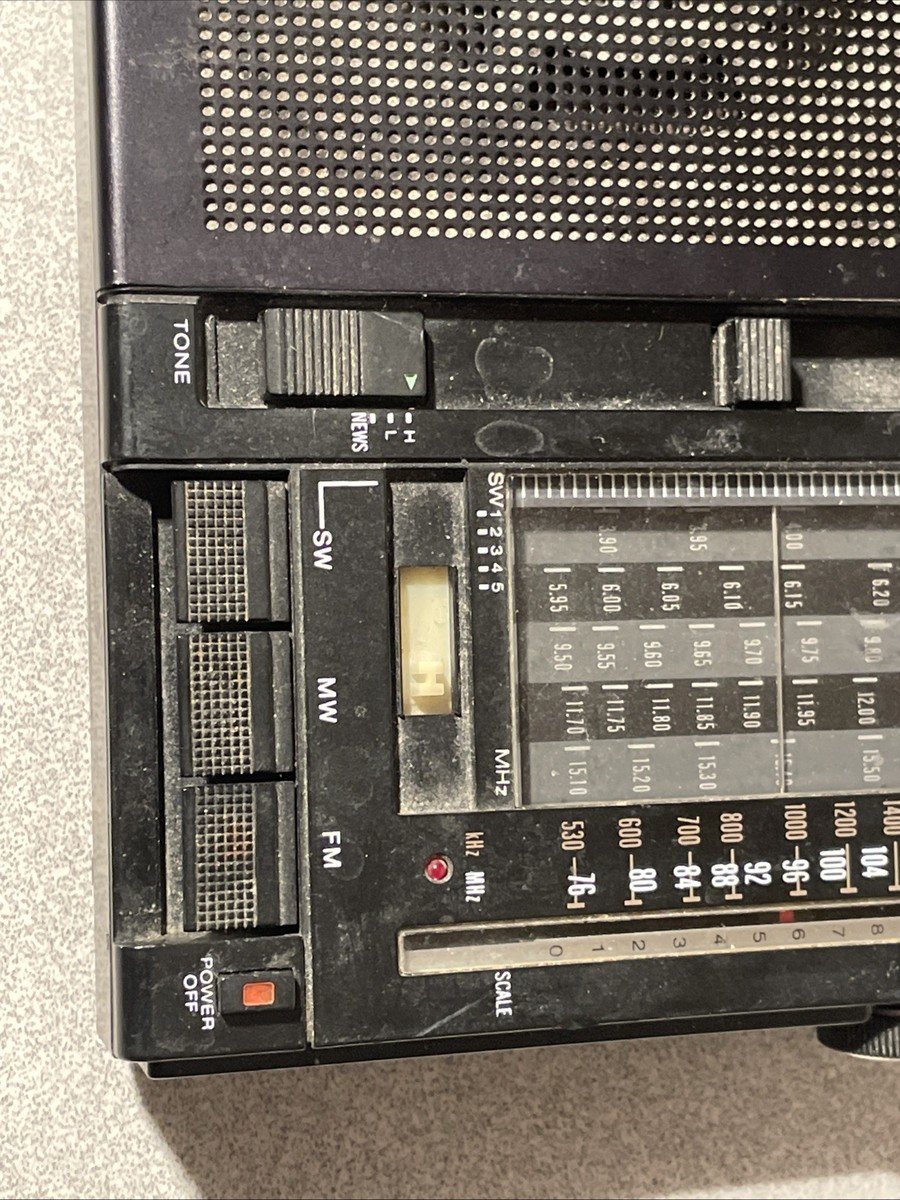 Sony Radio Icf-7600 7 Band FM / MW / SW Receiver Tested / Works | eBay