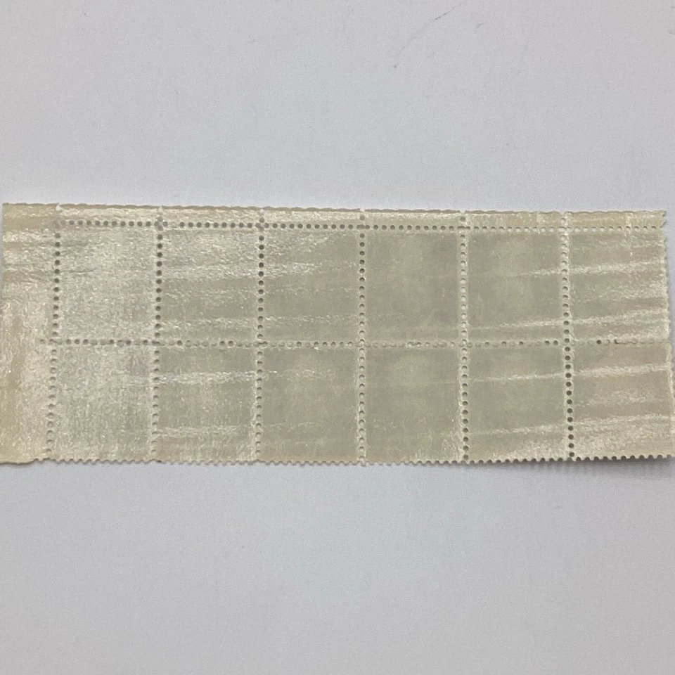 MNH 1970 US President Dwight Eisenhower 6¢ US Postage 12 Stamp Block 31935 MINT - Image 4 of 4