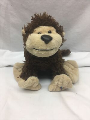 Ganz Webkinz 9 Cheeky Monkey HM080 Brown Plush Stuffed Animal No Code Stuffy Toy