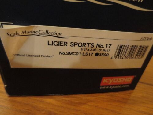Kyosho MINI-Z Racer Formula Boat LIGIER #17 W/BOX - Picture 4 of 4