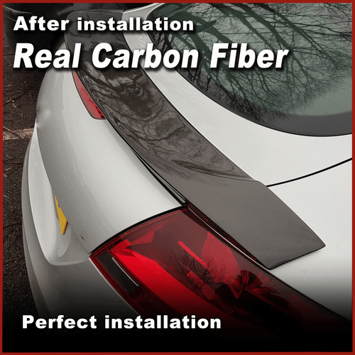 Carbon Spoiler Heckspoiler Abrisskante Lippe für AUDI 8J TT TTS MK2 08-14 Ansatz - Picture 11 of 14