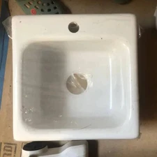 SINK Acrylic 16' X 16' Square SolidCast Sink products White Wet Bar RV Boat NEW