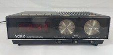 Vintage YORX R5135 alarm clock radio Vintage