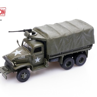 12012LA 1:72 scale GMC CCKW 353 Truck Alloy Model Collection gift     