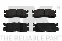 Nk 223218 BremsbeläGe BeläGe Bremsbelagsatz Belagsatz BremsklöTze Hinten