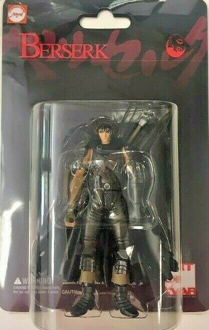 Berserk GUTS BLACK SWORDSMAN GATSU Mini Action Figure 10cm ART of WAR