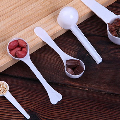 1-10g Coffee Measuring Spoon PP for Milk Powder Liquid Spice P2 Refillable New Y2F0 - Picture 8 of 13