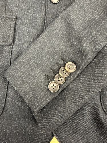 Flint & Tinder Wayfarer Denim Color Jacket Mens XL Wool Blend Blazer Sport Coat - Picture 9 of 15