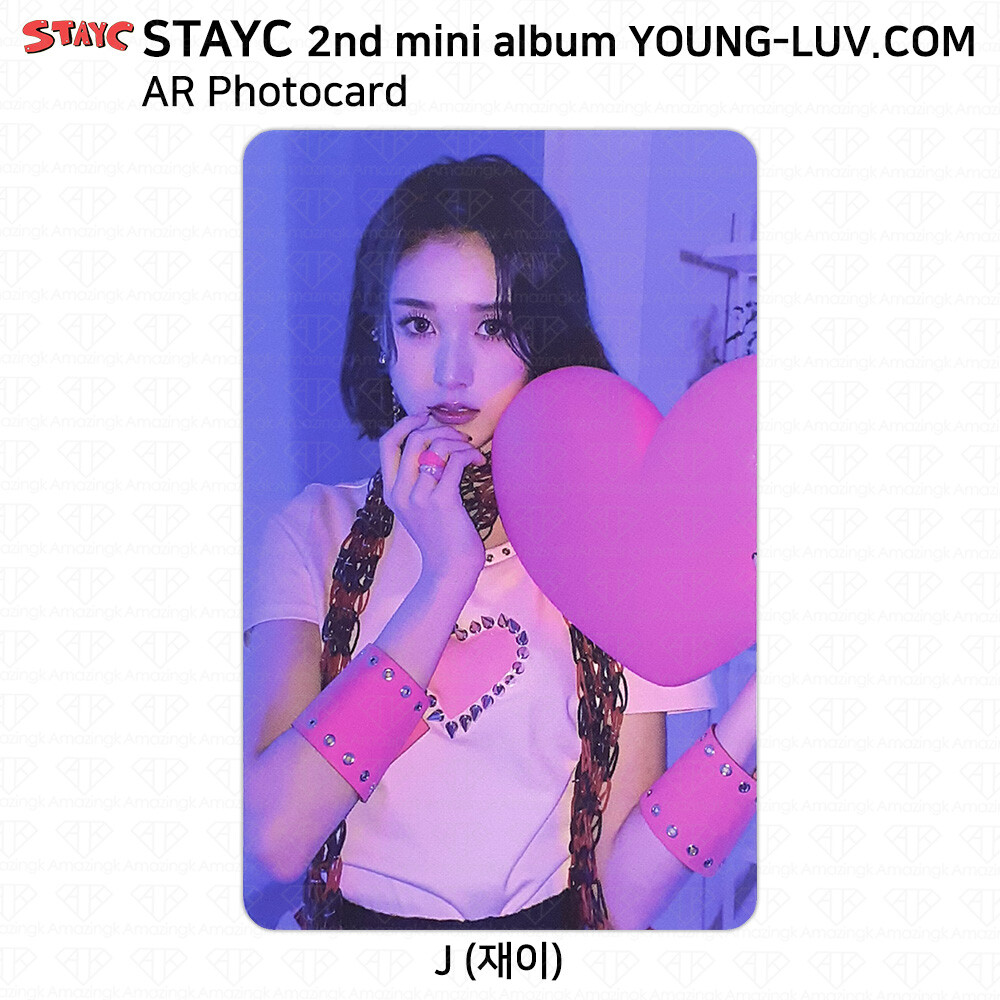 StayC 2nd Mini Album YOUNG-LUV.COM Photocard Polaroid KPOP K-POP