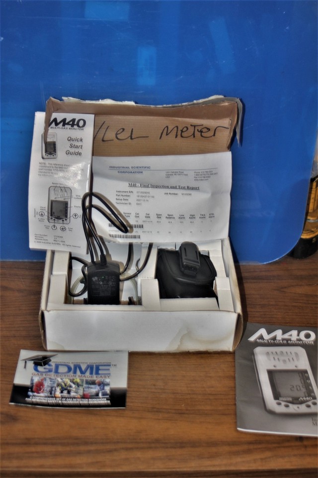 Industrial Scientific M40 Multi Gas Monitor eBay