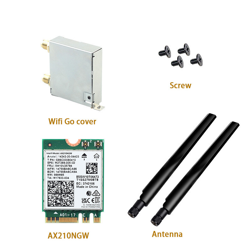 イチ様用ＨＷＳ－001　２ｗ50％+20% WiFi Card Ax201 AX211 Network Card M.2 WiFi Go H510 H610ITX
