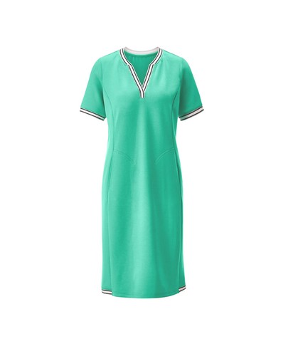 Kleid Création L Jersey Stretch mint grün knielang Gr 42 44 - Bild 3 von 5