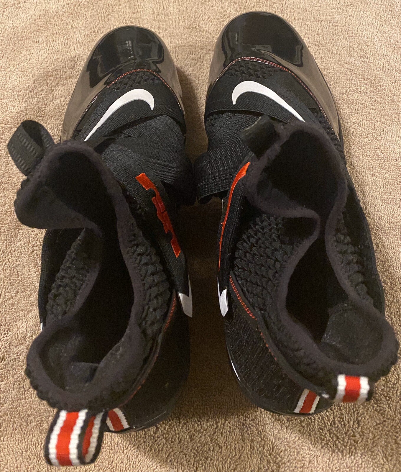 lebron soldier 12 strike cleats