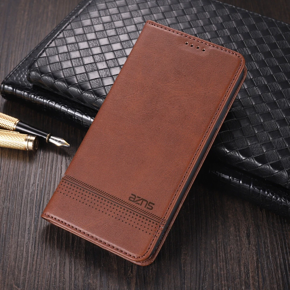Magnetic Leather Flip Card Wallet Phone Case For OnePuls Nord N200 CE N20 5G 1+ - Image 3 of 4