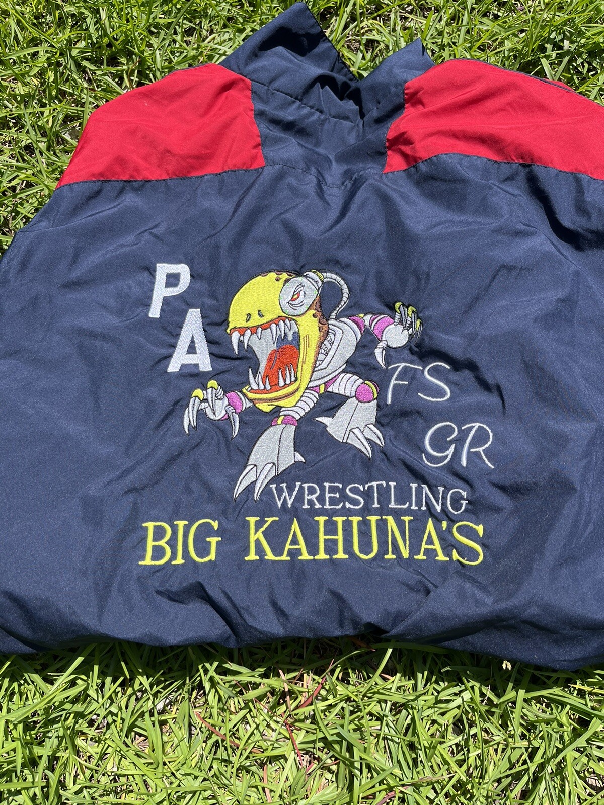Rare Team Pa Big Kahunas Wrestling Jacket Pennsylvania Rare Wrestling