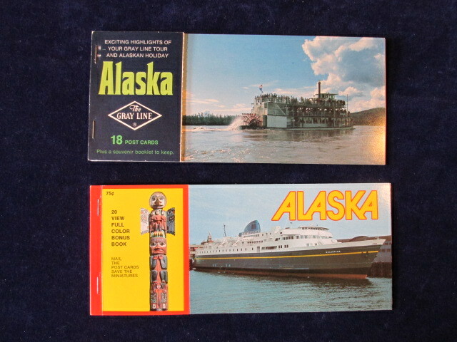 Vintage Alaska Travel Tourist Brochure Booklet Guide Paper