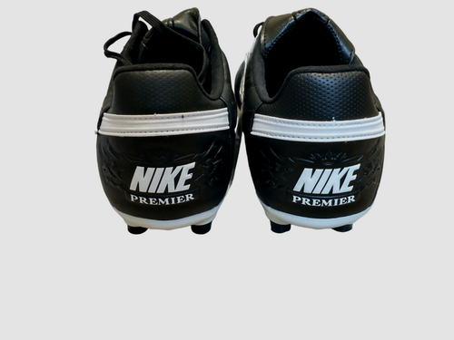 Botines de fútbol Nike Premier III 3 FG negros blancos AT5889-010 para hombre talla 9 y 10 - Imagen 7 de 7