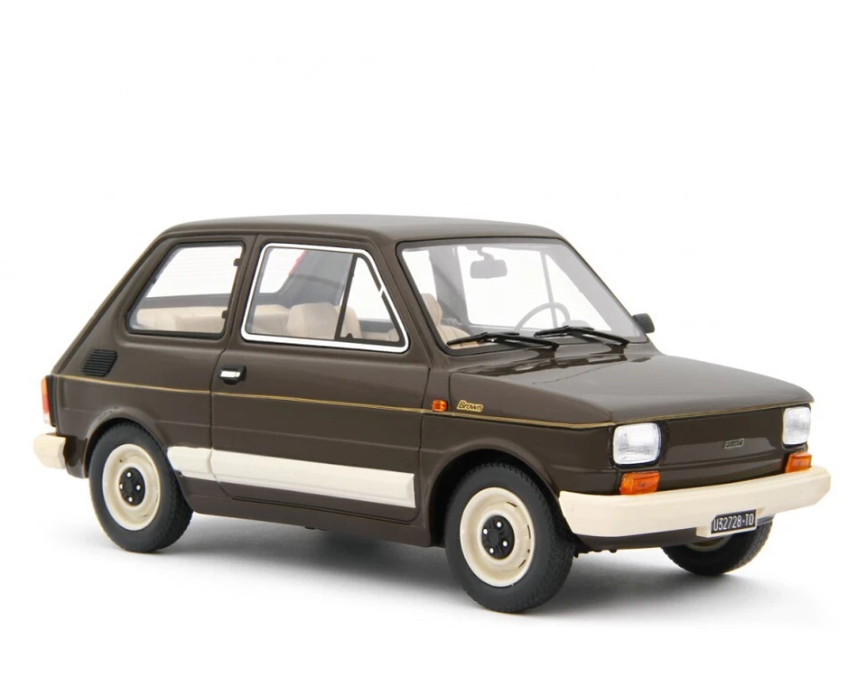 Fiat 126 Personal 4 Marrone Brown 1980 Laudoracing 1:18 Nuovo Limited Edition - Immagine 3 di 4