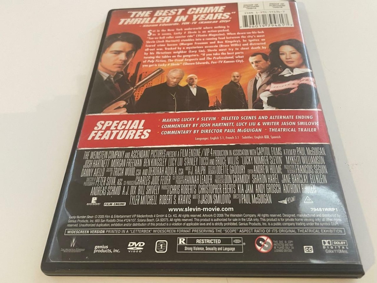 ラッキー DVD 廃盤 Lucky Number Slevin (DVD, 2006) 796019794817| eBay