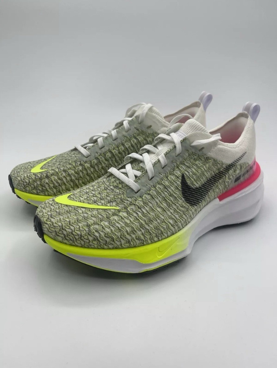 Nike ZoomX Invincible Run Flyknit 3 White Volt Pink FN6821-100