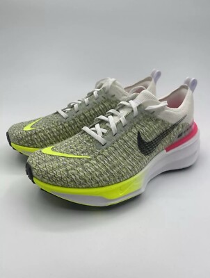 Nike ZoomX Invincible Run Flyknit 3 White Volt Pink FN6821-100