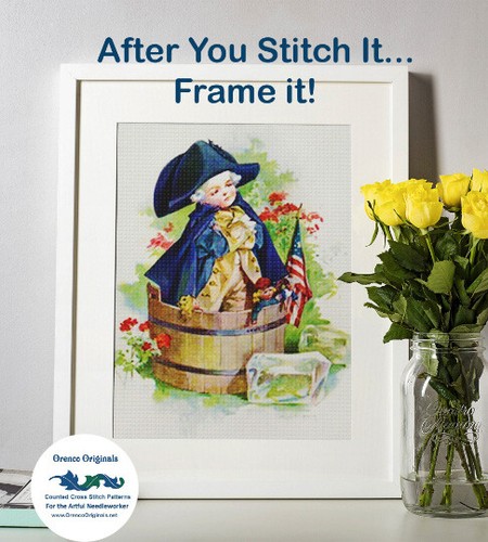 Fairy Coquette & Lambs by Warwick Goble Counted Cross Stitch Chart Pattern - Picture 4 of 9