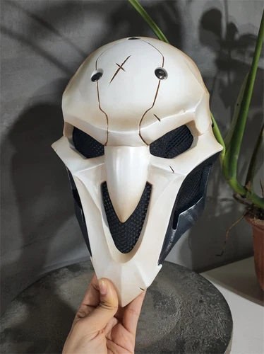 Overwatch FRP OW Reaper Gabriel Reyes Mask Halloween Cosplay Party Props New - Picture 1 of 7