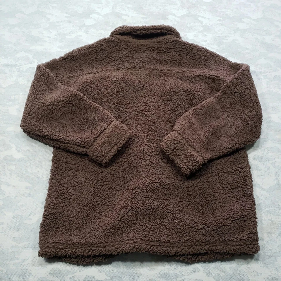 NWoT 32 Degrees Heat Mujer Sherpa Peluche Camisa Chaqueta Talla XL/2XL $80 JK637 Foto 2 de 2