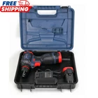 Electric Brushless Drill Rechargeable Hand Drill Household Impact Screwdriver