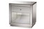 baxton studio 1-drawer and 1-shelf nightstand and bedside table