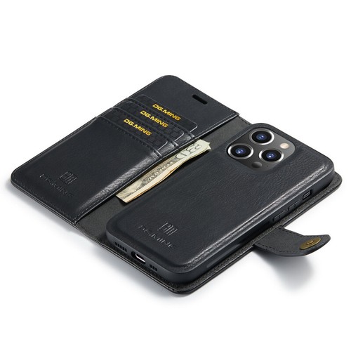 Removable Wallet Case Leather Flip Cover For iPhone 16e/15/14/13/12/11 XR SE 8 - Picture 9 of 33